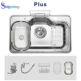 Chậu rửa bát Kluger KT8050SL Plus